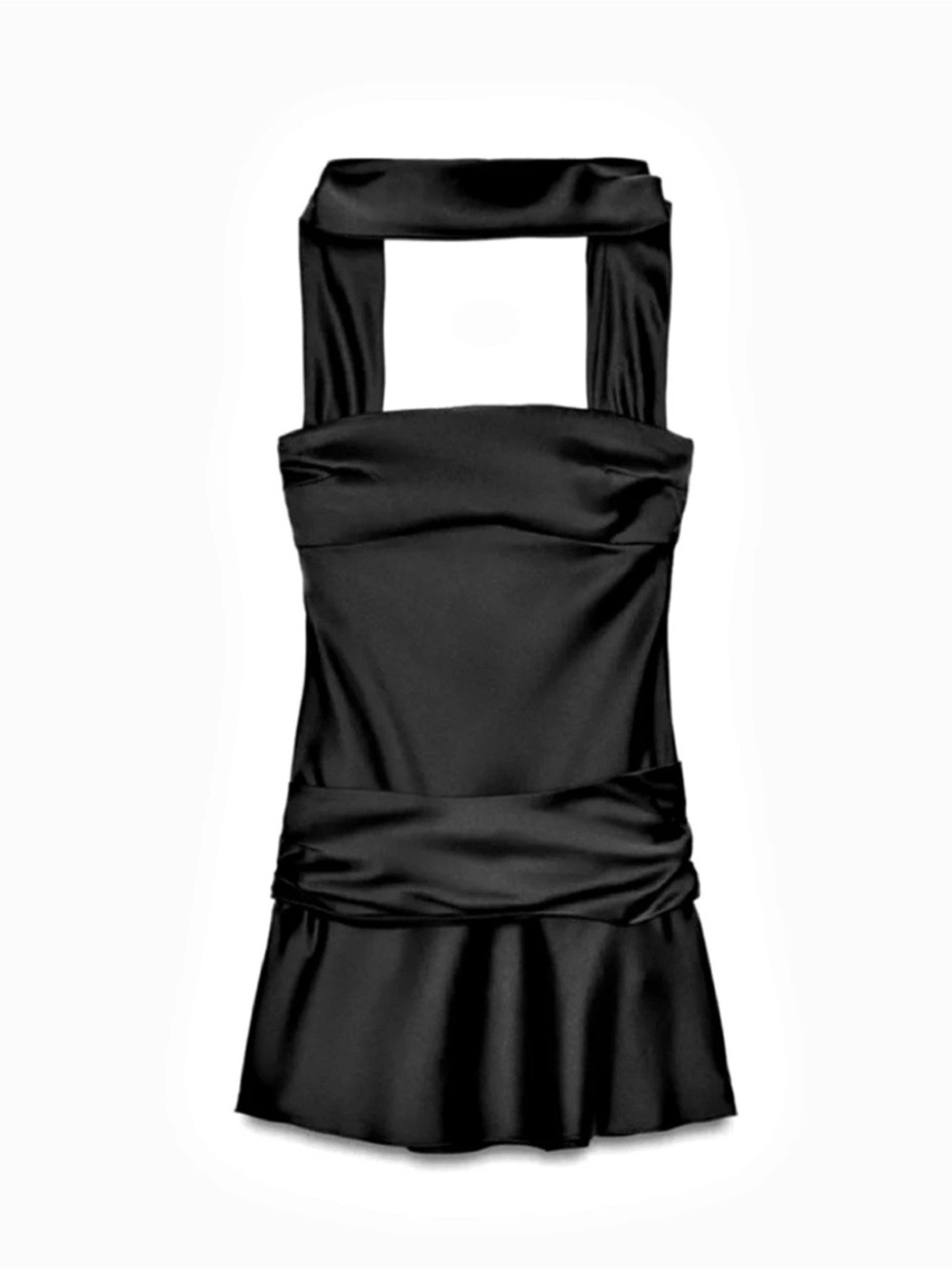 Zara Satin Mini Dress